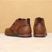 West Louis™ Men Casual Everyday Leather Ankle Boots