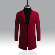 West Louis™ Designer Business Style Overcoat