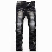 West Louis™ Middle Waist High Stretch Jeans