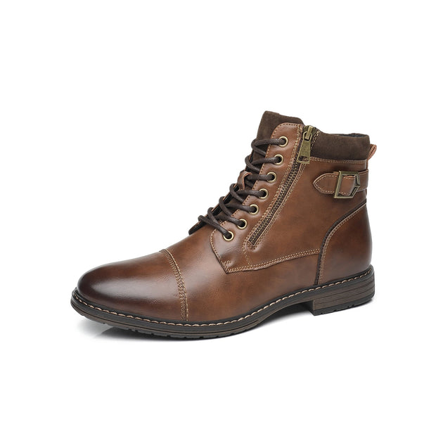 West Louis™ Vintage Business Dress Leather Boots