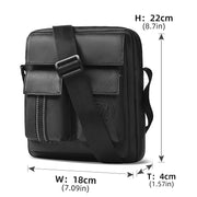 West Louis™ Everyday Casual Men Leather Side Bag
