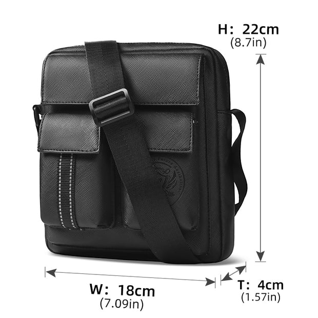 West Louis™ Everyday Casual Men Leather Side Bag