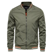 West Louis™ Casual Slim Fit Baseball Bomber Windbreaker Jacket