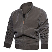 West Louis™ Mens Spring Casual Fleece Tactical Bomber Jacket