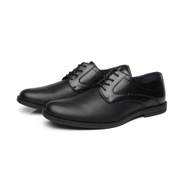 West Louis™ Man Formal Lace Up Leather Business Dress Shoes