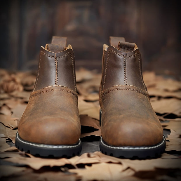 West Louis™ Non-Slip Leather Chelsea Boots