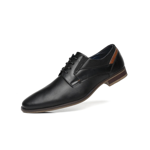 West Louis™ Men's Classic Leather Business Casual Oxford Shoes