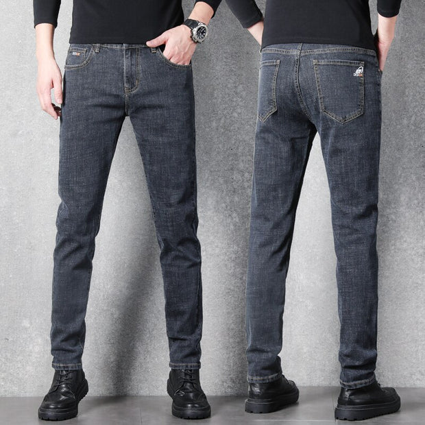 West Louis™ Stretch Slim Fit Fashion Designer Denim Jeans