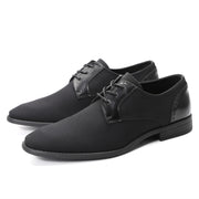 West Louis™ Designer Satin Leather Business Style Oxford Shoes