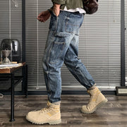 West Louis™ Fashion Harem Straight Cargo Jeans
