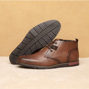 West Louis™ Men Casual Everyday Leather Ankle Boots