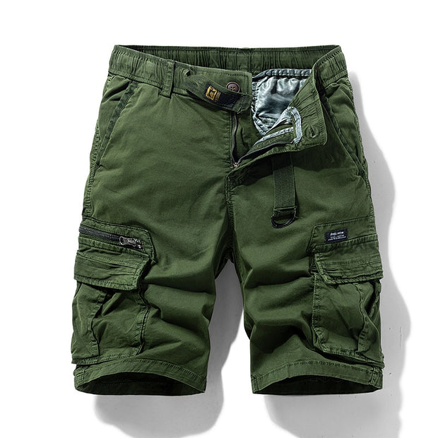 West Louis™ Bermuda Style Meets Practicality: Men's Camo Cargo Shorts for 2023