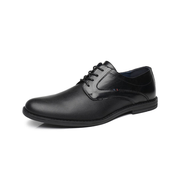 West Louis™ Man Formal Lace Up Leather Business Dress Shoes