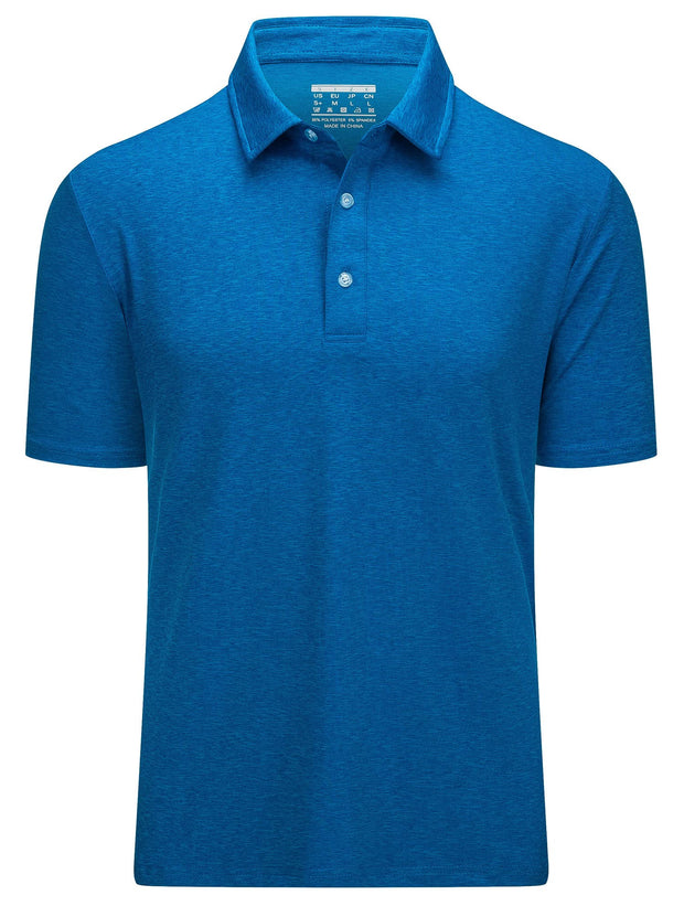 West Louis™ 3 Button Down Golf Polo Shirt