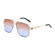 West Louis™ Fashion Luxury Metal Trend Big Frame Sunglasses