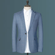 West Louis™ Plaid Business Casual Suit Blazer