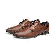 West Louis™ Men's Classic Leather Business Casual Oxford Shoes