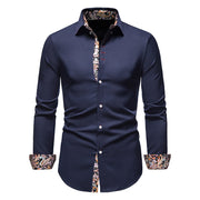 West Louis™ Designer Button Up Business Dress Shirt