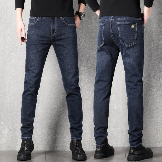 West Louis™ Stretch Slim Fit Fashion Designer Denim Jeans