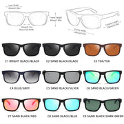 West Louis™ Square Polarized Men Sunglasses