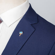 West Louis™ Slim Fit Business Casual Single-Breasted 3 Piece Suit (Jacket+Vest+Pants)