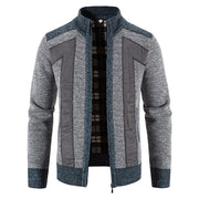 West Louis™ Stand-up Collar Casual Cardigan