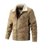 West Louis™ Thickened Warm Lamb Fleece Jacket