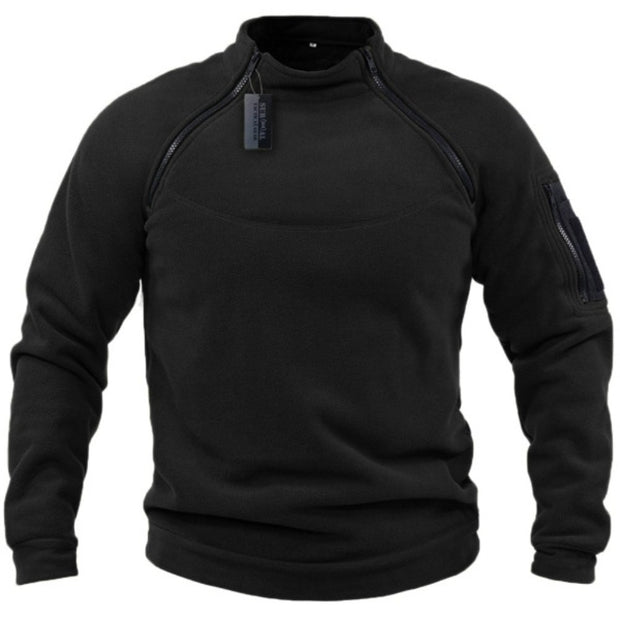 West Louis™ Men Outdoor Tactical Warm Fleece Turtleneck Sweater