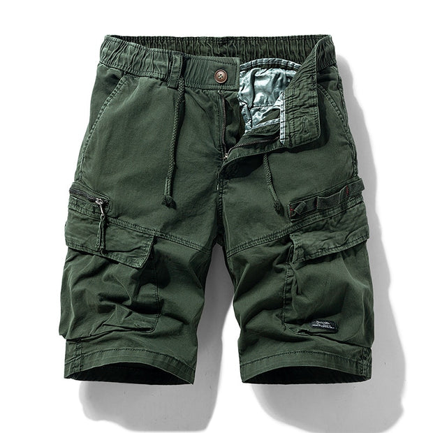 West Louis™ Bermuda Style Meets Practicality: Men's Camo Cargo Shorts for 2023