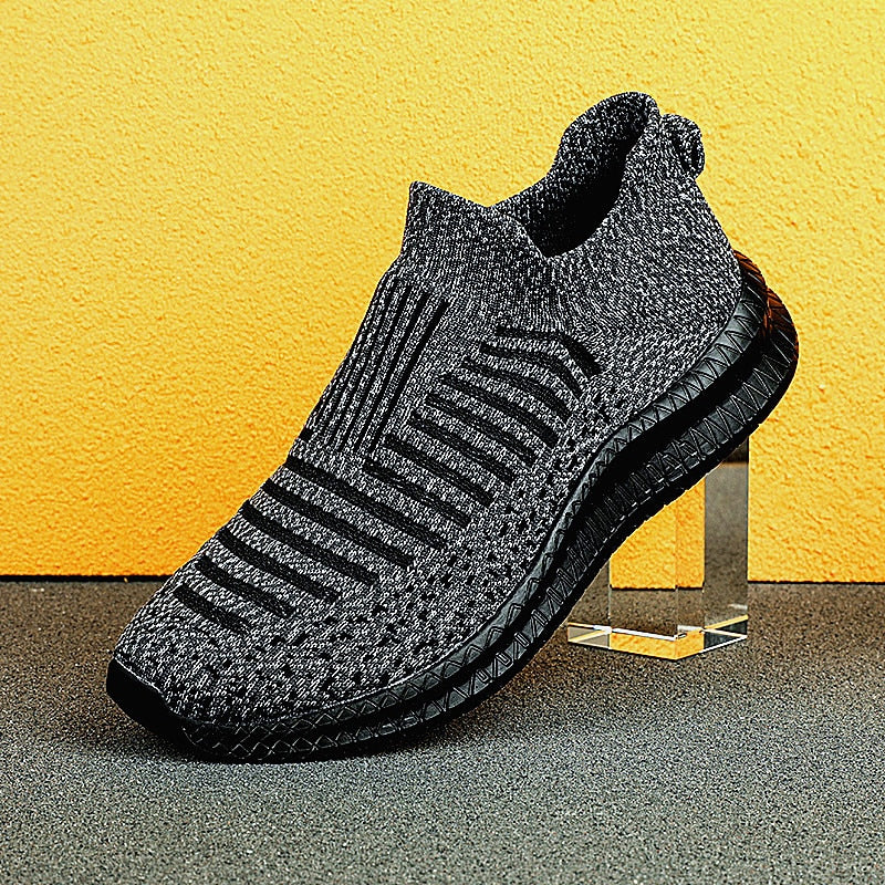 West Louis Mesh Breathable Lightweight Casual Sneakers Black / 46