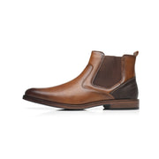 West Louis™ Soft Leather Elastic Strap Formal Business Boots