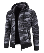 West Louis™ Fleece Hooded Camouflage Sweater