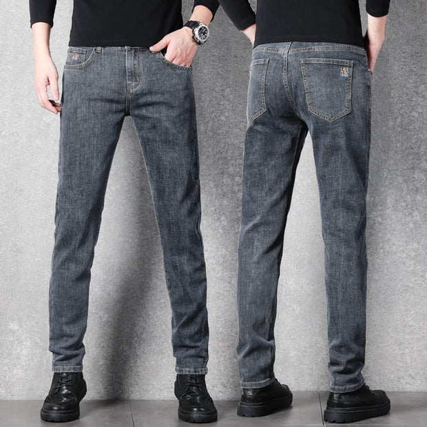 West Louis™ Stretch Slim Fit Fashion Designer Denim Jeans