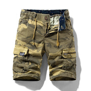 West Louis™ Bermuda Style Meets Practicality: Men's Camo Cargo Shorts for 2023