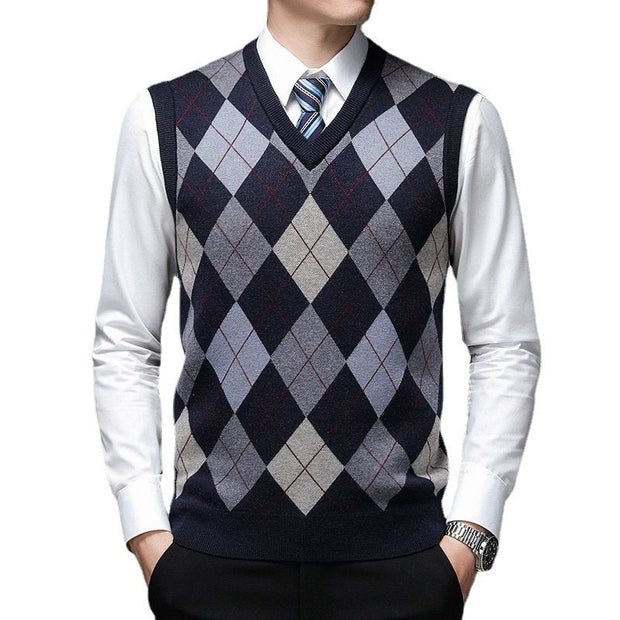 West Louis™ Warm Woolen Sweater Vest