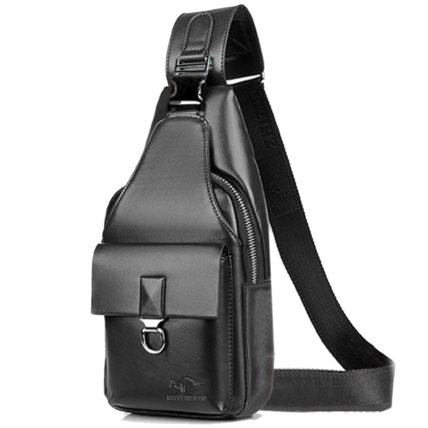 West Louis™ Business Casual Leather Crossbody Shoulder Bag