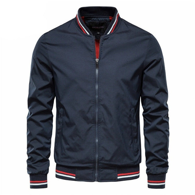 West Louis™ Casual Slim Fit Baseball Bomber Windbreaker Jacket