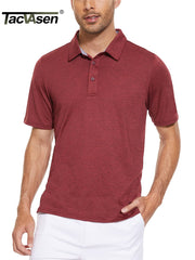 West Louis™ Button Down Business Dress Polo Shirt