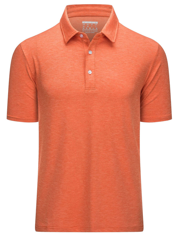 West Louis™ 3 Button Down Golf Polo Shirt