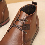 West Louis™ Men Casual Everyday Leather Ankle Boots