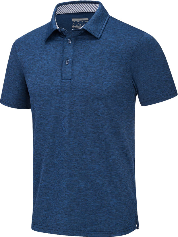 West Louis™ Button Down Business Dress Polo Shirt