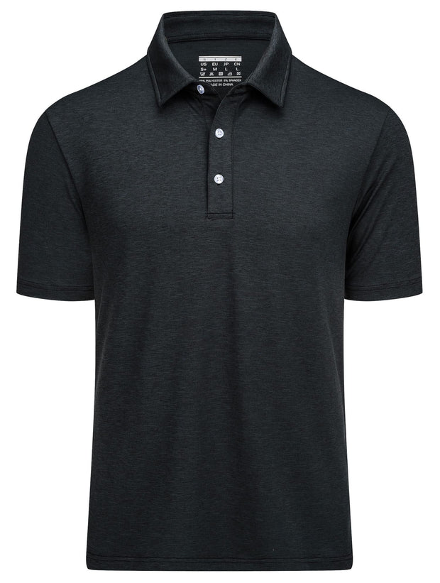 West Louis™ 3 Button Down Golf Polo Shirt