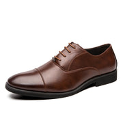 West Louis™ Luxury Business Oxford Leather Shoes