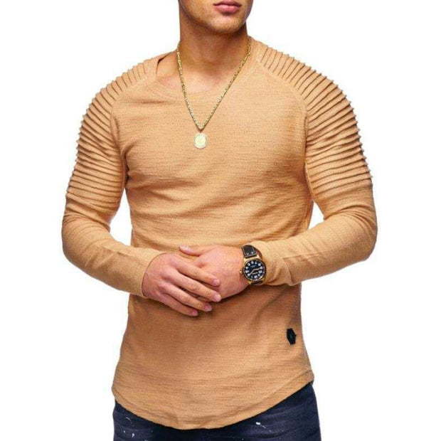 West Louis™ Fold Long Sleeves Hombre T-Shirt
