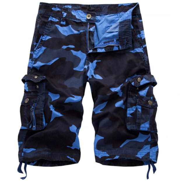 West Louis™ Military Camo Cargo Shorts