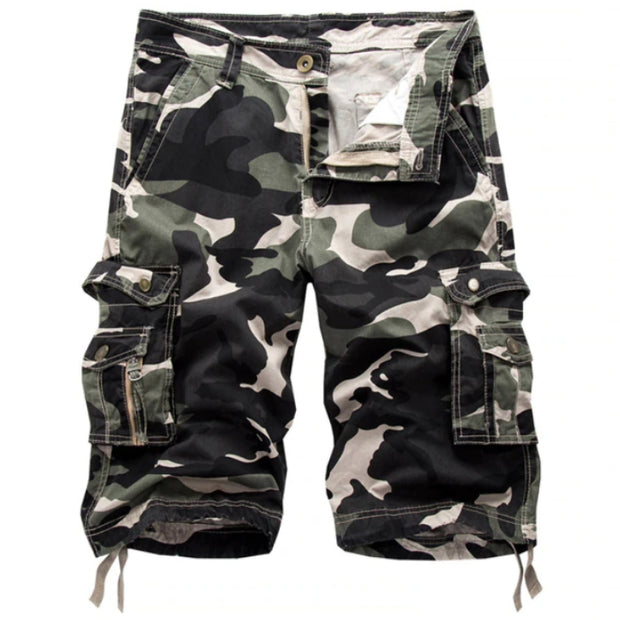 West Louis™ Military Camo Cargo Shorts