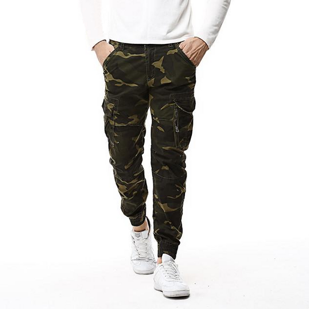 West Louis™ Streetwear Camouflage Jogger Trousers