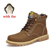 West Louis™ Warm Leather Winter Boots