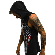 West Louis™ Americana Hooded Tank Top