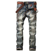 West Louis™ Vintage Brand Trend Jeans  - West Louis